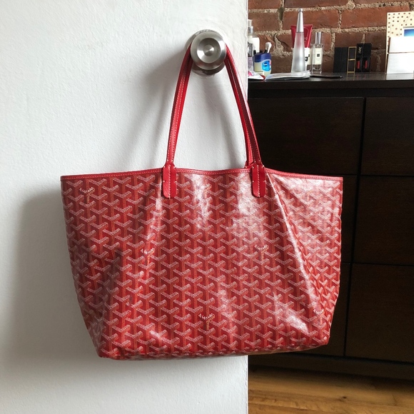 red goyard tote